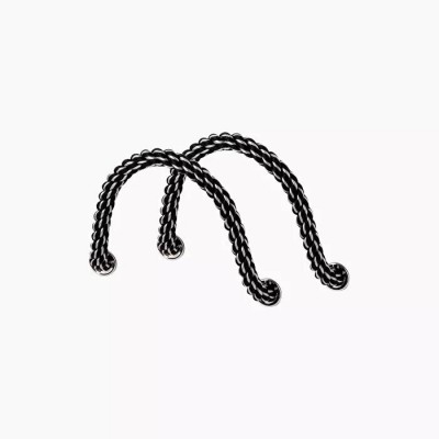 .anses courtes corde bicolore