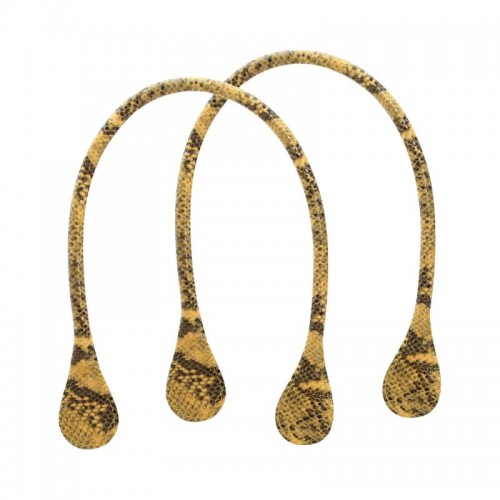 .anses longues faux cuir serpent