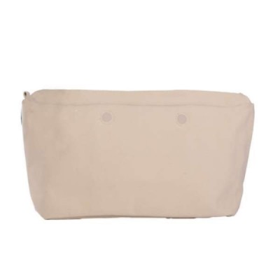 O bag beach mini .intérieur naturel toile