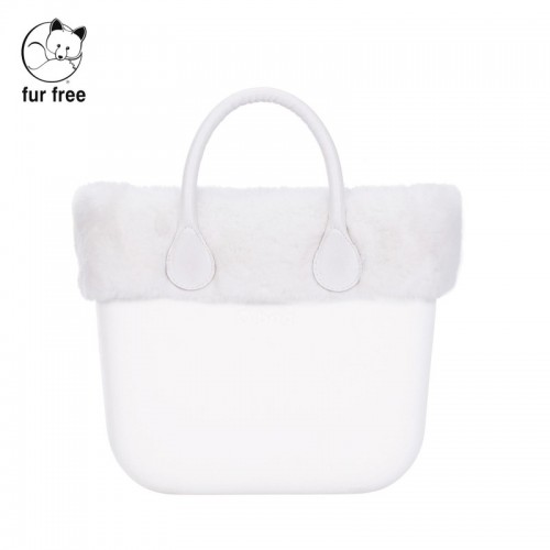 O bag .bordure fausse fourrure lapin O bag .bordure fausse fourrure lapin