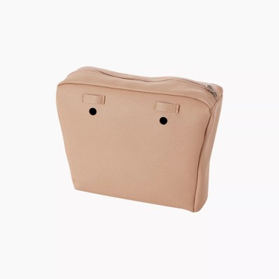 O bag mini .intérieur à passants foulonné faux cuir grainé
