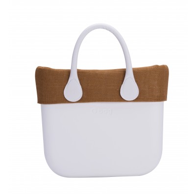 O bag .bordure jute