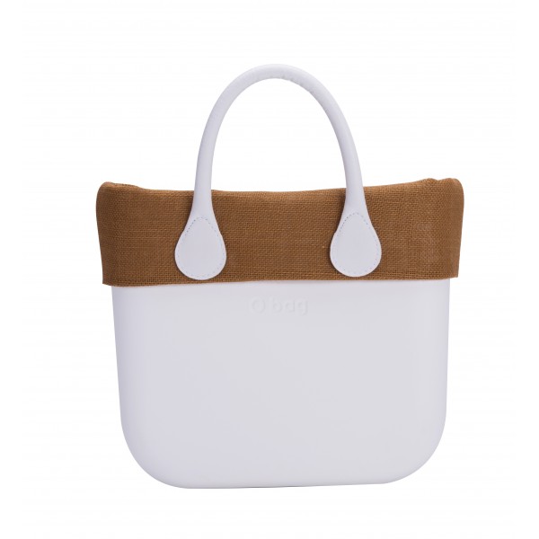 O bag .bordure jute