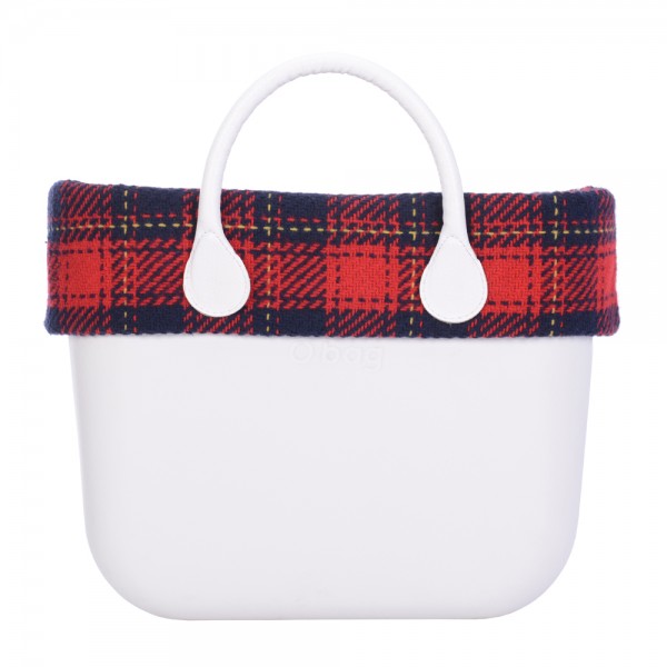 O bag .bordure tartan