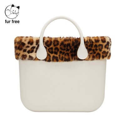 O bag .bordure fausse fourrure lapin