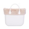O bag .bordure fausse fourrure lapin O bag .bordure fausse fourrure lapin