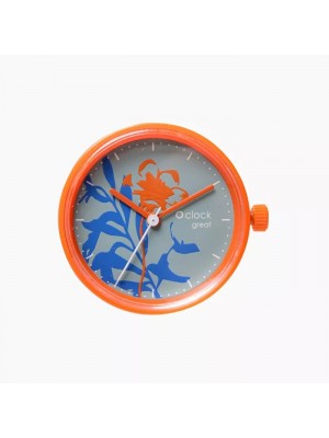 O clock great . coucher de soleil orange
