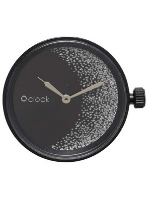 O clock .cadran lune de cristal