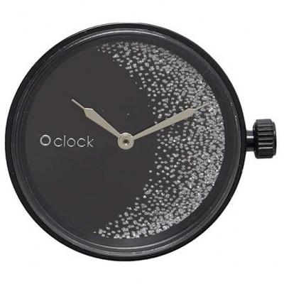 O clock .cadran lune de cristal