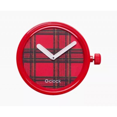 O clock .cadran tartan