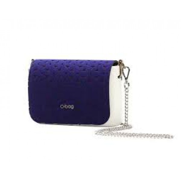 O pocket .rabat feutrine bicolore